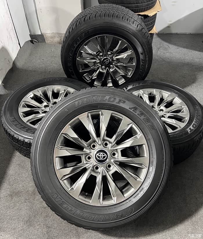 18寸丰田普拉多霸道轮毂喜欢的看过来