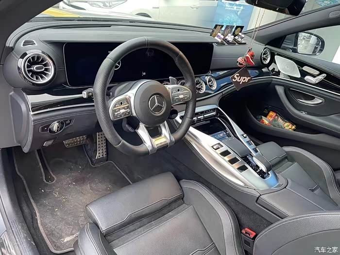 最新购入21年奔驰amggt50月光石哑光灰柏林之声