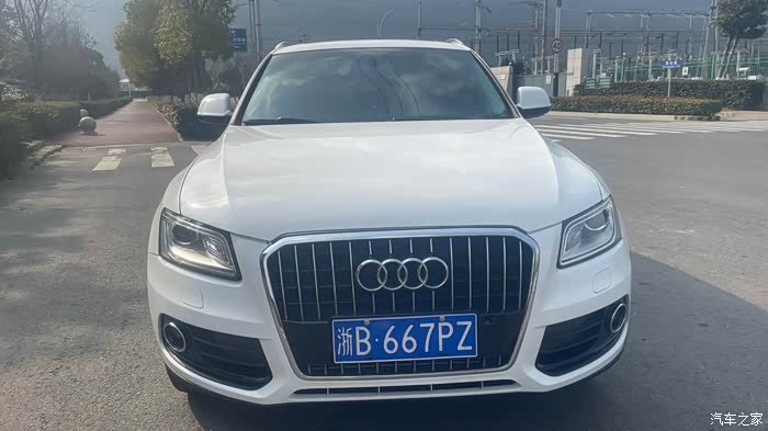 17年奥迪q520t国五排量发动机行驶八万公里车况优秀成色