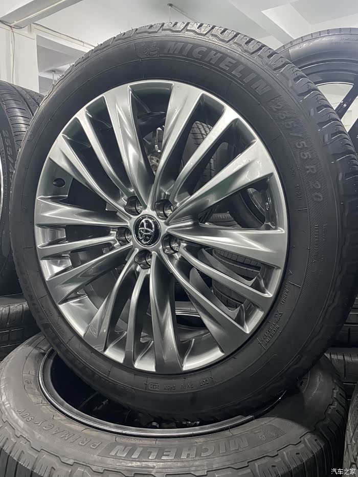 丰田汉兰达绝绝子轮毂20寸老升新原厂正品拆车件一套四