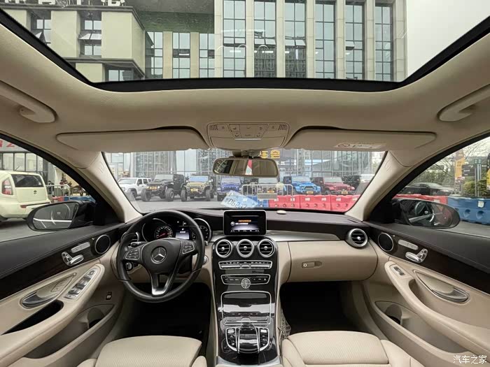 奔驰c级2015款c200l运动型1458