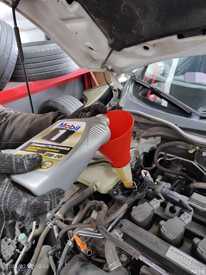 思域15t小保养陈酿美版美孚ep0w20