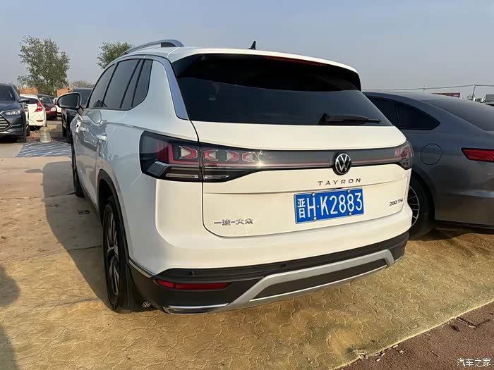 新到23年23款大众探岳280两驱豪华plus8000公里