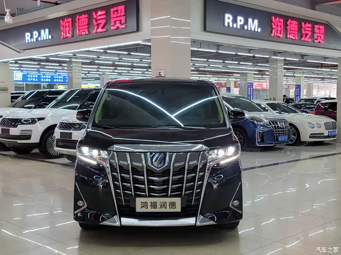 2019年丰田埃尔法25l豪华版100000km全