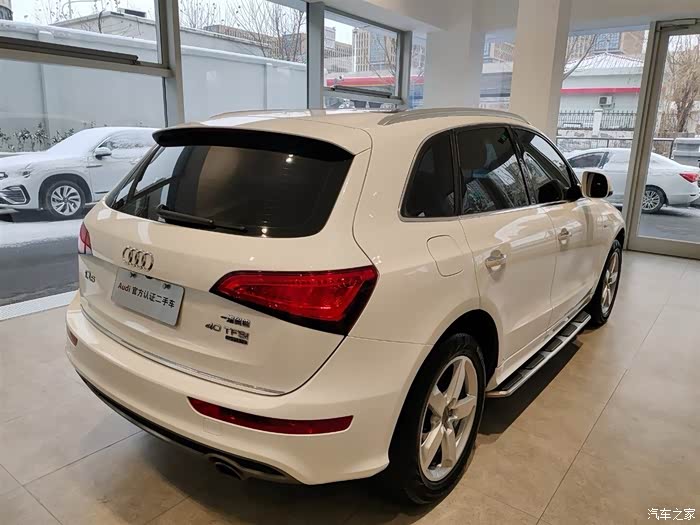 出台18年奥迪q517款plus40进取实表53万公里