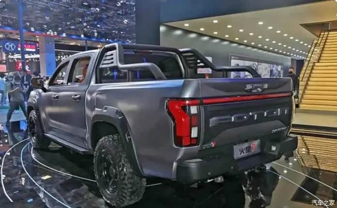 20t8at四驱福田汽车全尺寸皮卡火星7的魅力解读