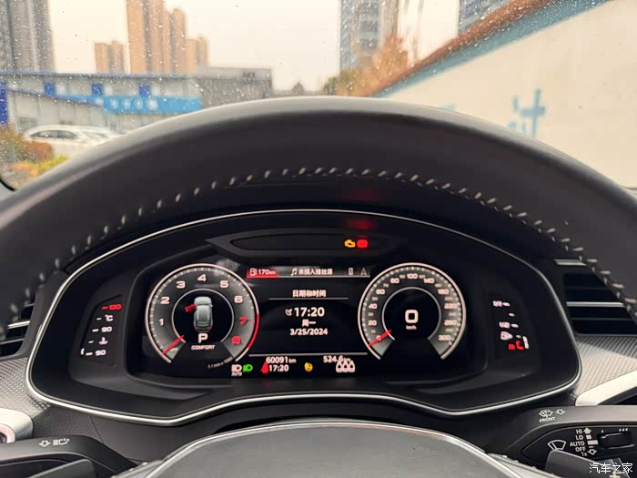 奥迪a6l,2021年45两驱,6万公里,精品车.