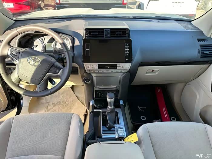 【图】23款霸道4000 gxr 丝绒座椅 黑米 1602 现车手_普拉多论坛_汽车