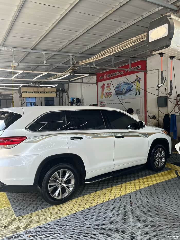 个人一手汉兰达2020年10月上牌36万公里4驱7座精