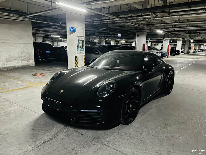 【图】23年992 #黑武士 配置146多万 900公里 原漆_保时捷911论坛
