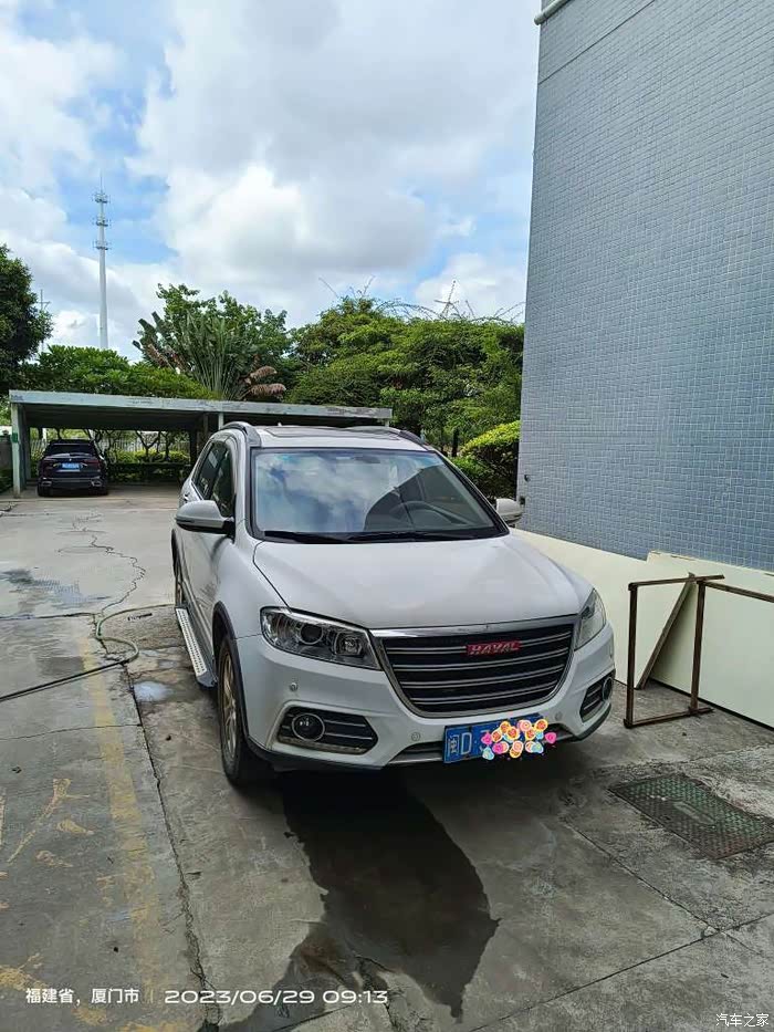 个人卖车2014款哈弗h6运动版二手车实表公里数八万出