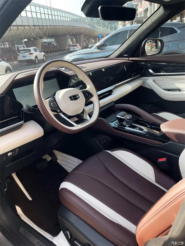 【图】吉利星越l内饰焕新,颜值爆表!_星越l论坛_汽车之家论坛