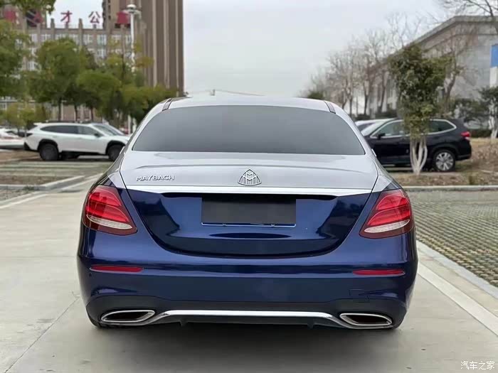 零首付车型17年奔驰e300l升级迈巴赫前脸大饼轮毂