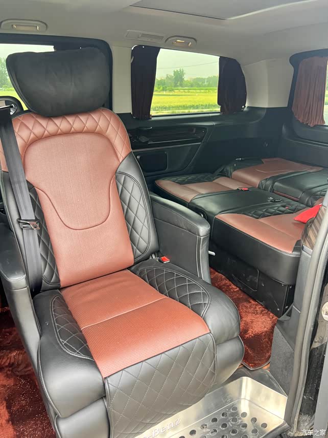 【图】出19年8月份国六天窗领航版,原版原漆无出险,一手车_奔驰v级