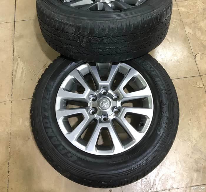 喜欢精品来丰田普拉多霸道轮毂18寸