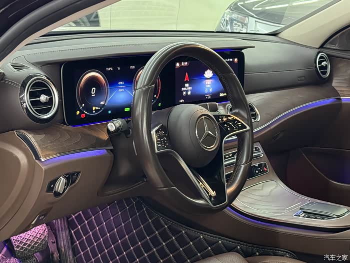 21款新款20年底奔驰e260l四驱实表6万支持任何检测