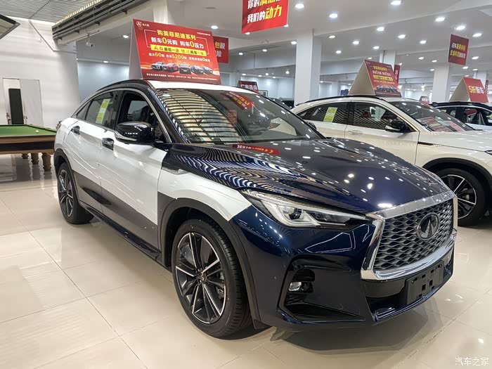 全网最低全新折扣英菲尼迪qx55一手资源货源充足配置全颜