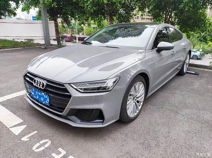 【图】最新到店奥迪a7 21款45甄选型,4万多公里,喜欢的朋友可_车生活