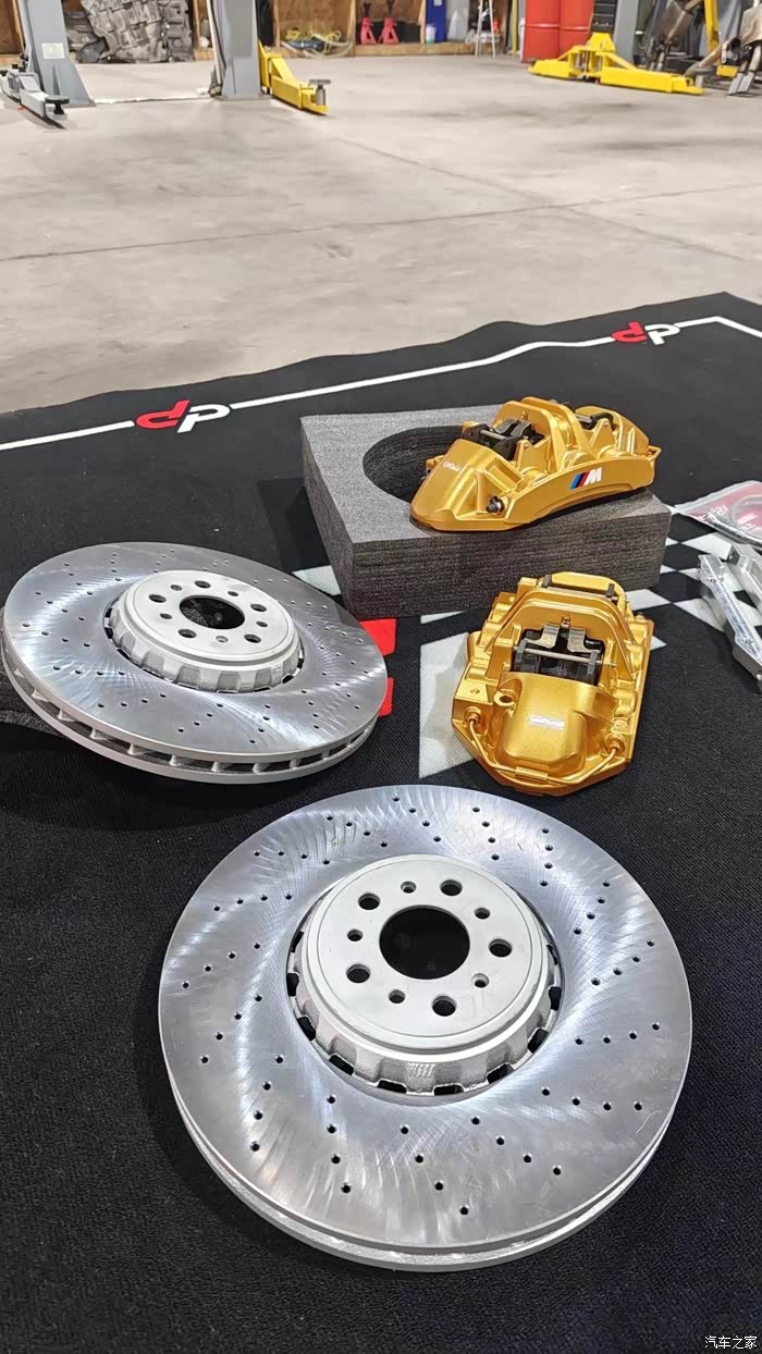 宝马mp款6活塞刹车4xxx出被鸽前轮一套配brembo