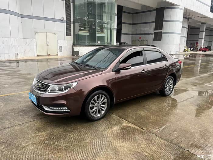 17年1月,吉利远景,1.5自波天窗,一手车,智能匙多功能方