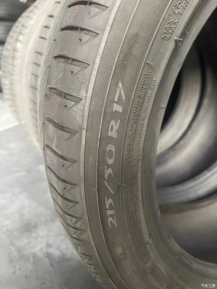 出四条2155017米其林3st年份23年准新四条