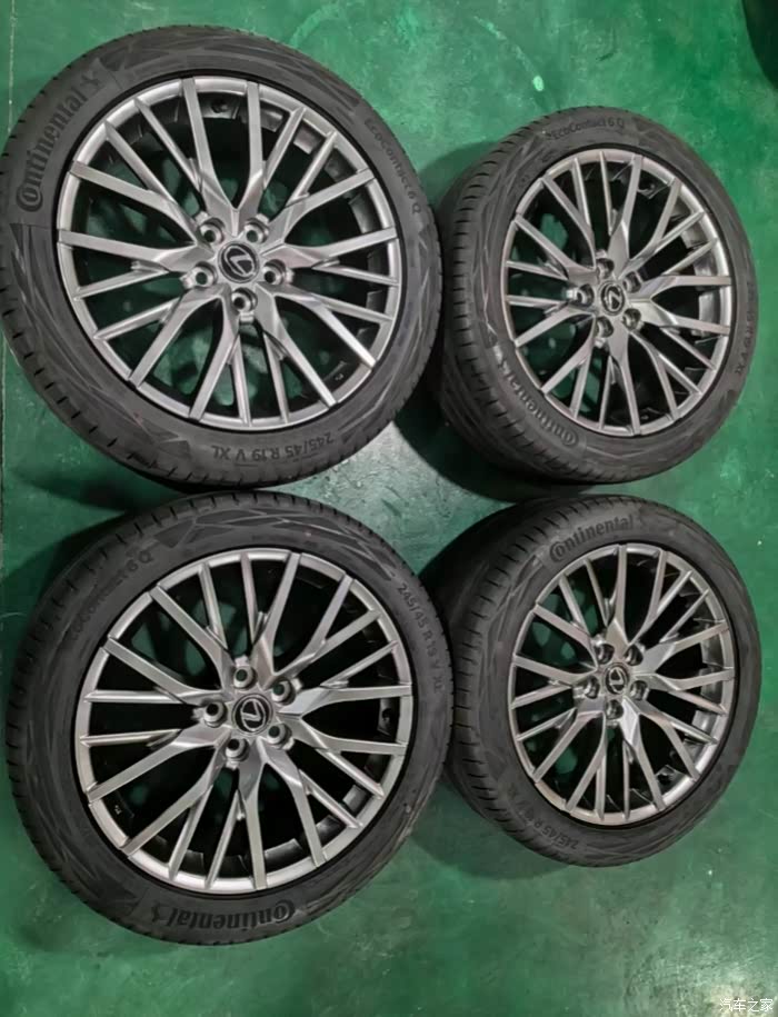 19寸雷克萨斯isf轮毂轮胎喜欢的来