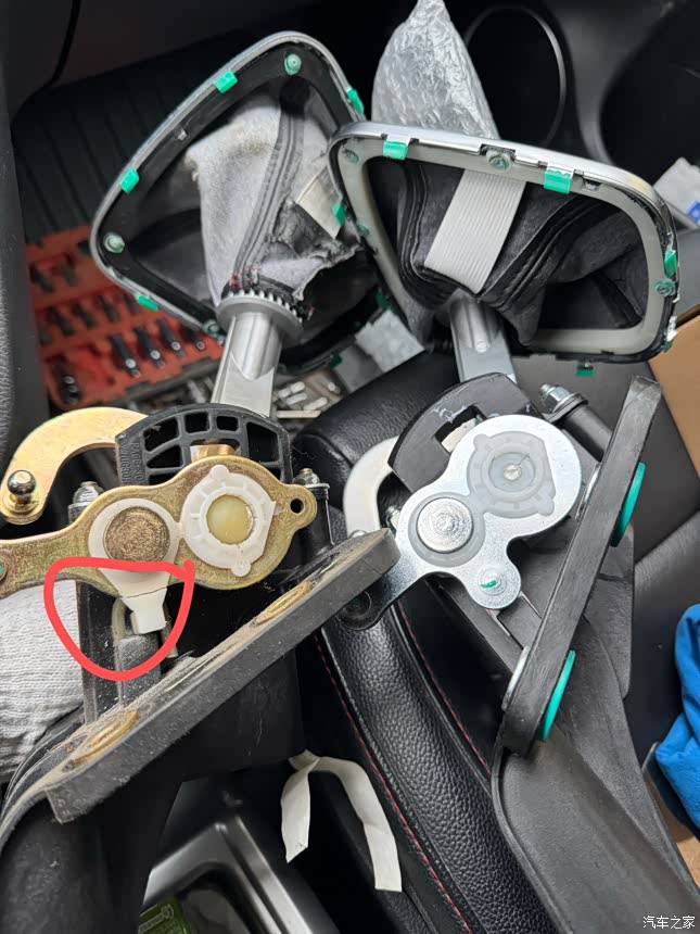哈弗h6手动 挂档机构总成更换
