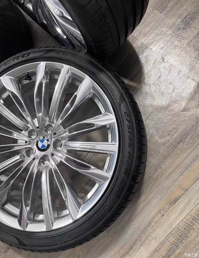 宝马760轮毂7系20寸锻造轮毂带胎一套