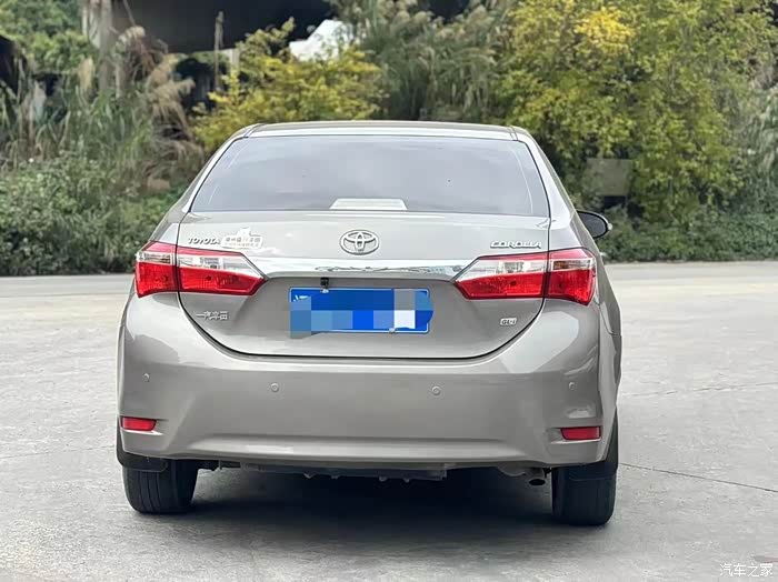 拿下16年丰田卡罗拉自动16l一键启动多功能方向盘