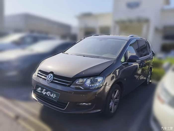 17年9月,进口大众 夏朗 2.0t七座 舒享版,沪牌一手