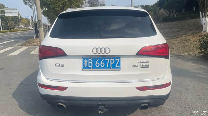 17年奥迪q520t国五排量发动机行驶八万公里车况优秀成色