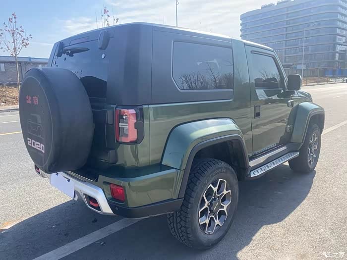 20年北京40 四驱两门硬派越野 行驶3万多公里 原版原漆
