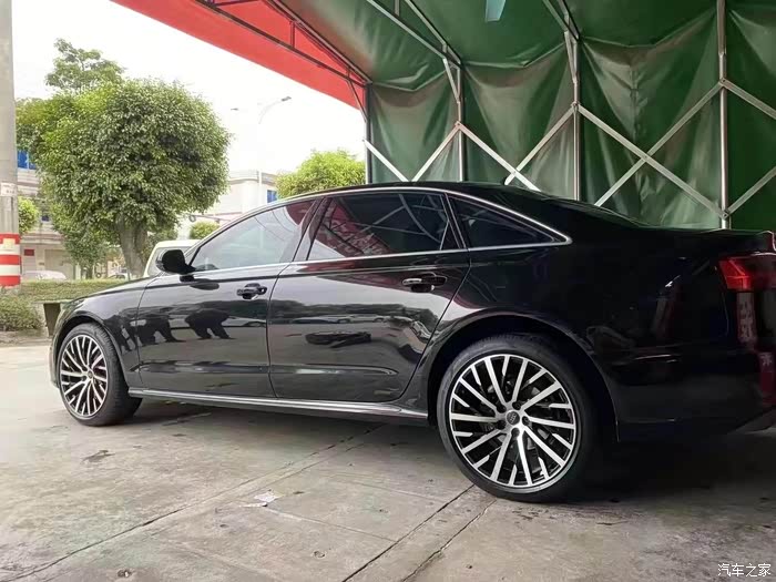 奥迪a6改装升级轮毂
