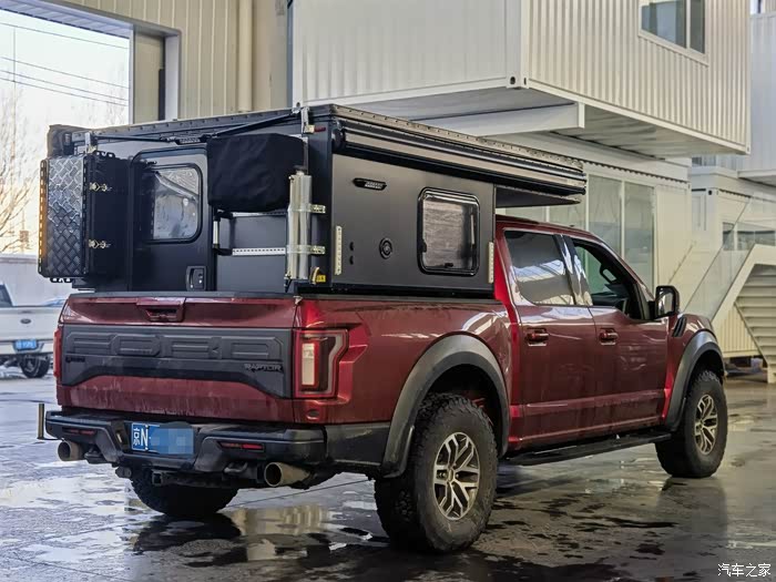 玩皮卡露营我玩到背驮房箱级别了