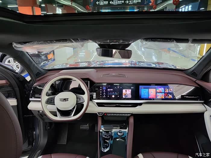 吉利星越l2021款2.0t evo两驱尊贵6千公里原版原漆