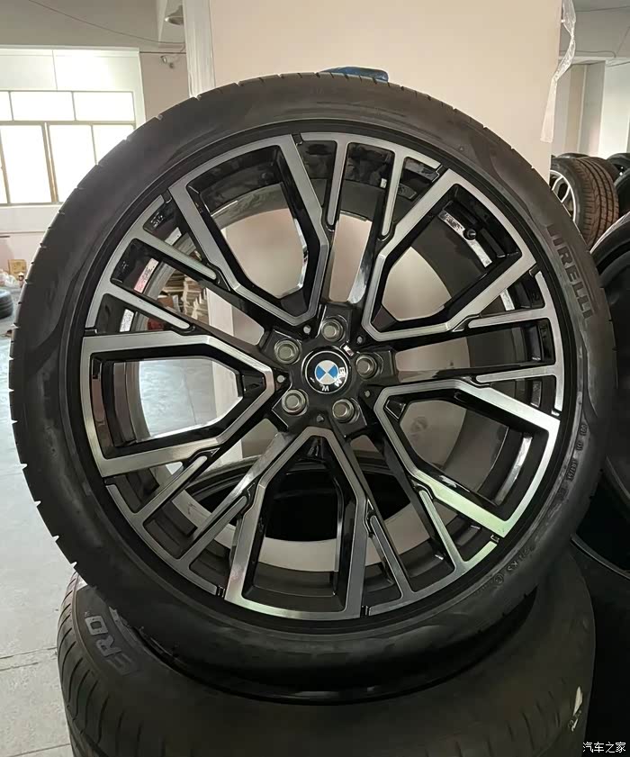宝马x5m轮毂轮胎一套21寸所见即所得精品