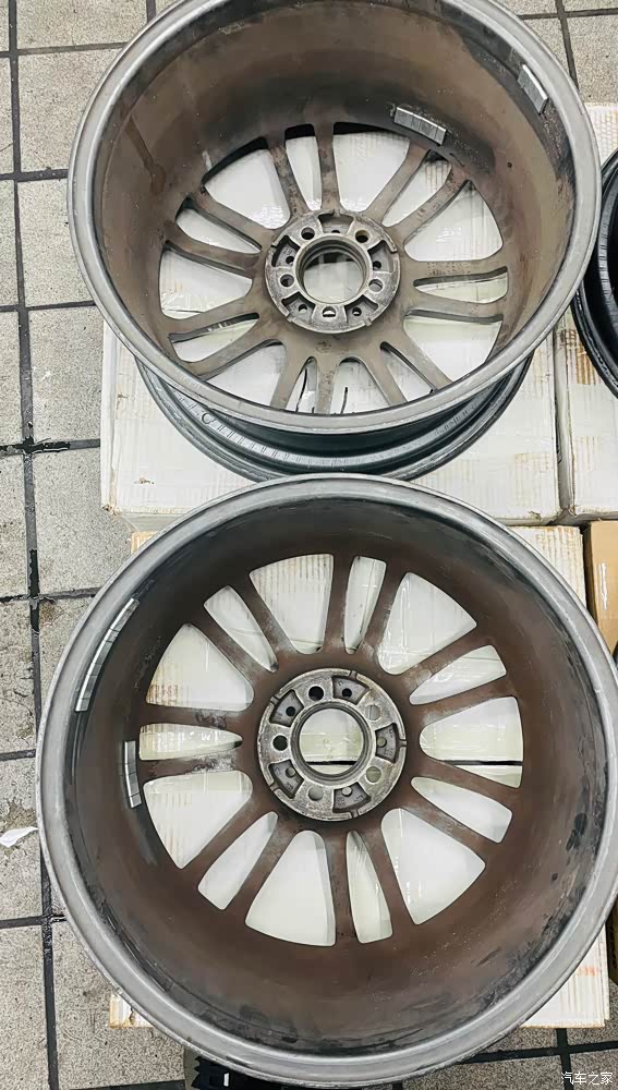 出自用日本产正品17寸piaa轮毂不含轮胎自己不满意et值