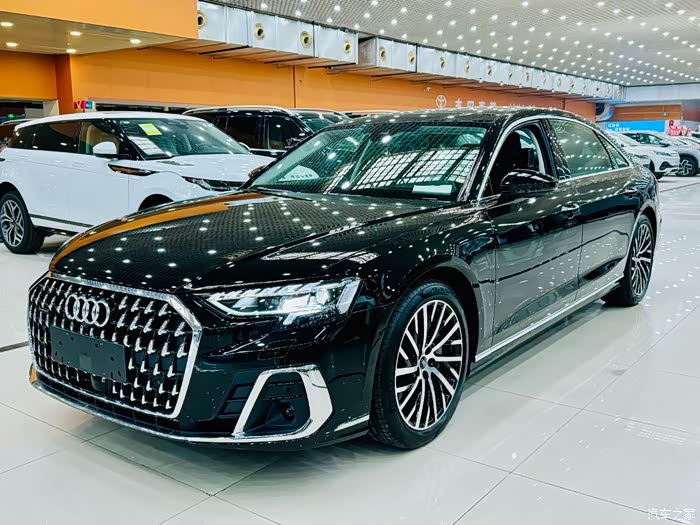 奥迪a855tfsi黑车棕内包牌包税转让