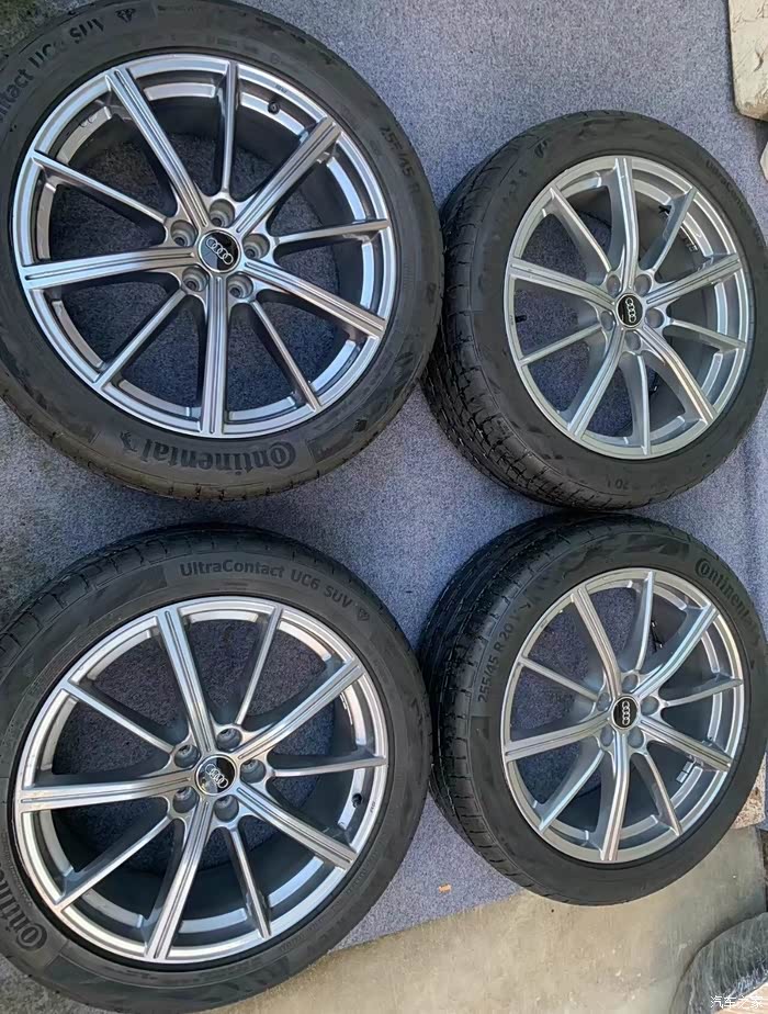 20寸奥迪q5l原厂轮毂轮胎,感兴趣的来
