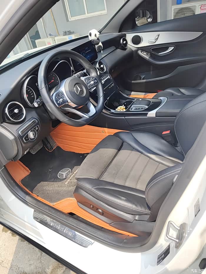 19年奔驰c260 1.5t48v轻混 4.2万公里 座椅加