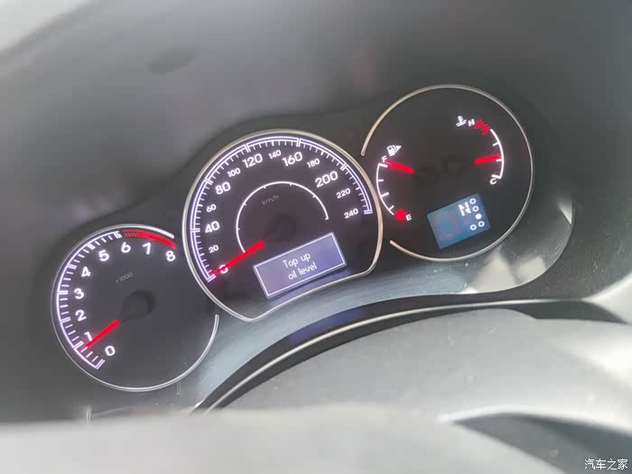 【图】提示：Top up oil level_科雷傲论坛_汽车之家论坛