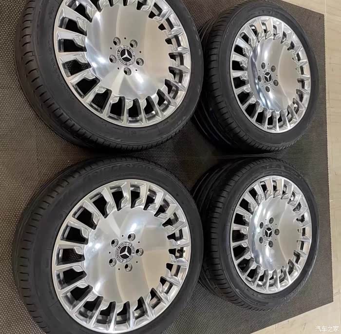 【图】19寸迈巴赫s450轮毂带轮胎 喜欢的约_奔驰s级论坛_汽车之家论坛