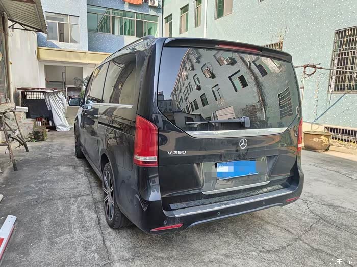 【图】出自用一台2020年12月上牌新款v260_奔驰v级论坛_汽车之家论坛