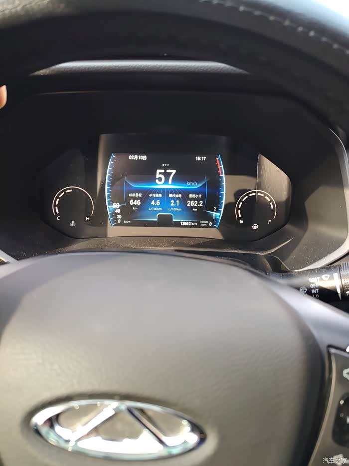 挑战燃油车最低油耗瑞虎八手动