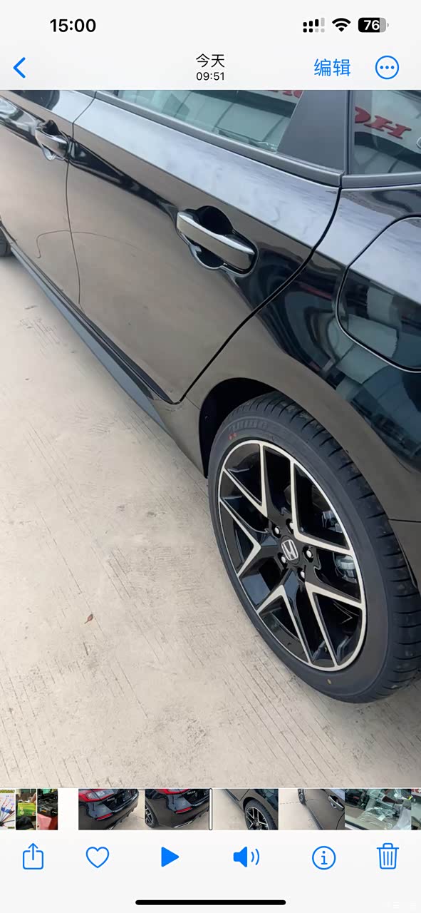 出套十八寸原装轮毂 十一代思域手动十八寸原装轮毂 全新 全新