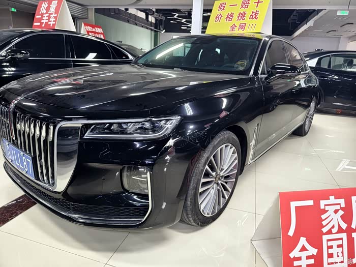红旗h9行政座驾精品车况现在21左右拿下