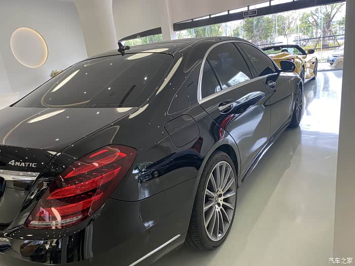 19年奔驰s450实表7万公里柏林之声抬头显示商务出行