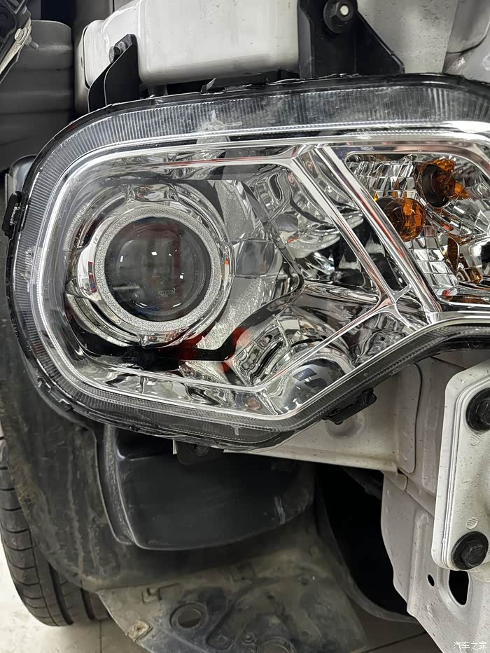 宝骏510手动劲享型改led灯光原车低配版灯光光照范围太