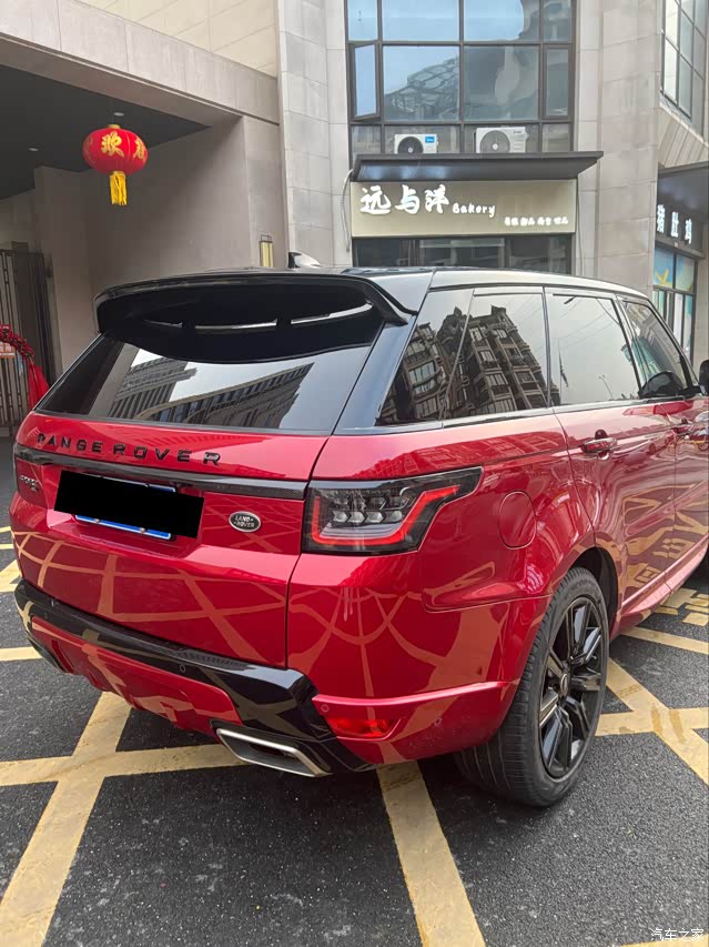 20年11月上牌2021款30l6hst揽胜运动版2