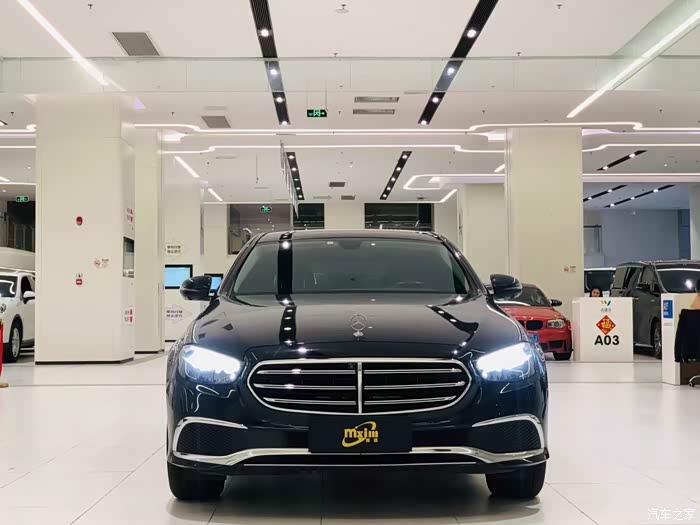 21年奔驰e300l豪华版立标21年上牌一手车全程